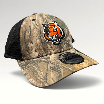 Cincinnati Bengals New Era 9FORTY Camo Trucker Snapback Hat photo 2