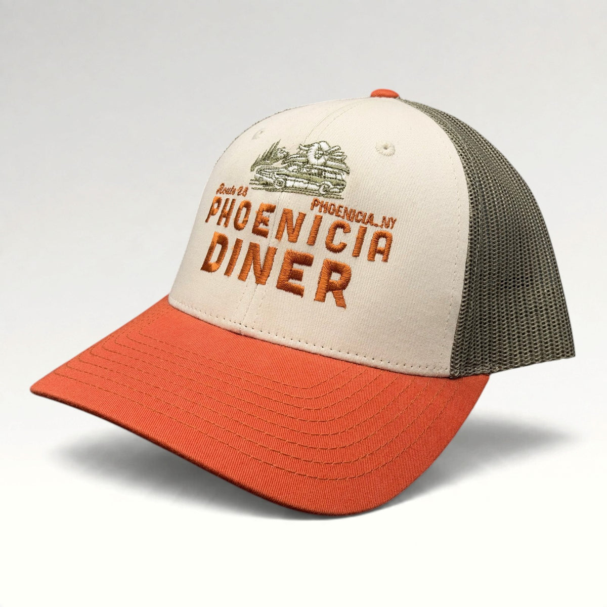 Phoenicia Diner NY Richardson 115 Trucker Snapback Hat photo 3