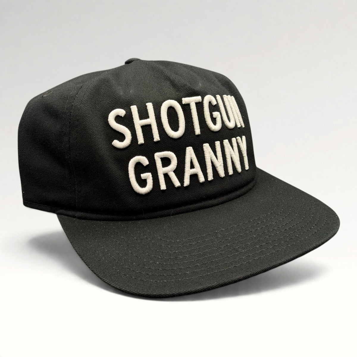 Shotgun Granny Elsie Marshall Whiskey Snapback Hat photo 2