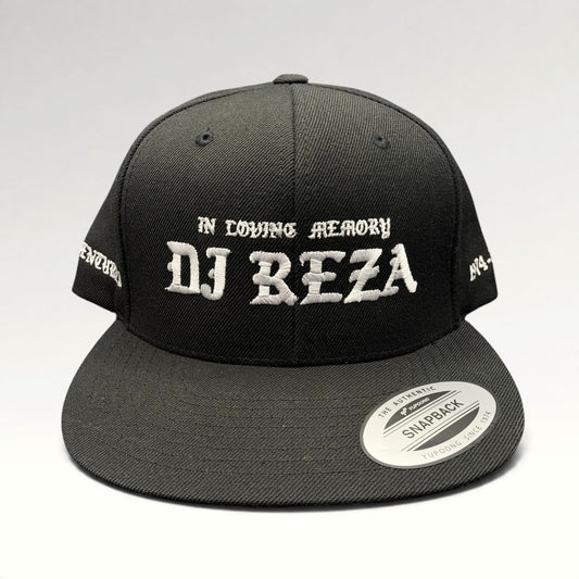DJ Reza In Loving Memory Yupoong Snapback Hat photo 1