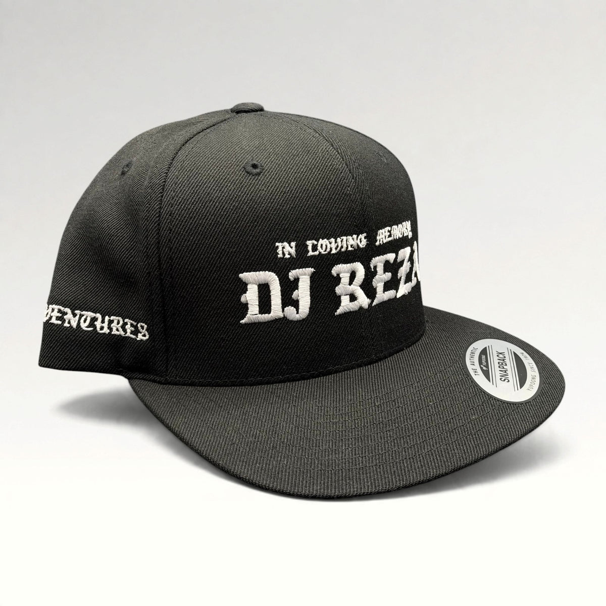 DJ Reza In Loving Memory Yupoong Snapback Hat photo 2