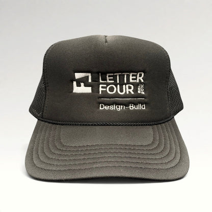 Letter Four Design-Build OTTO Trucker Snapback Hat photo 1