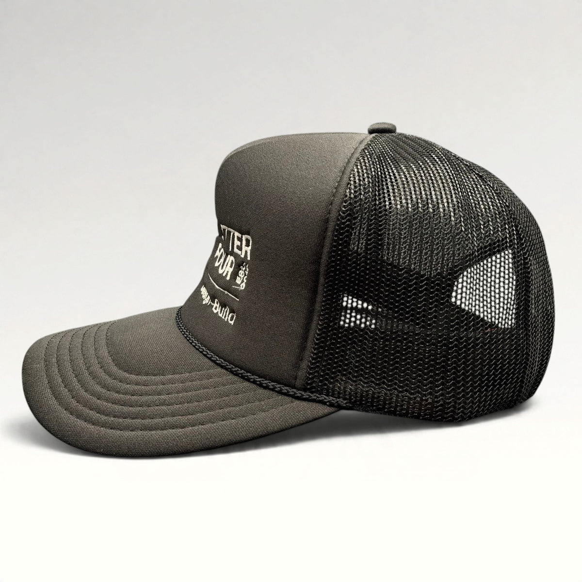 Letter Four Design-Build OTTO Trucker Snapback Hat photo 4
