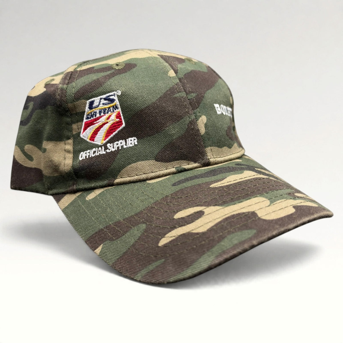 US Ski Team Bomber Vintage Camouflage Strapback Hat photo 2