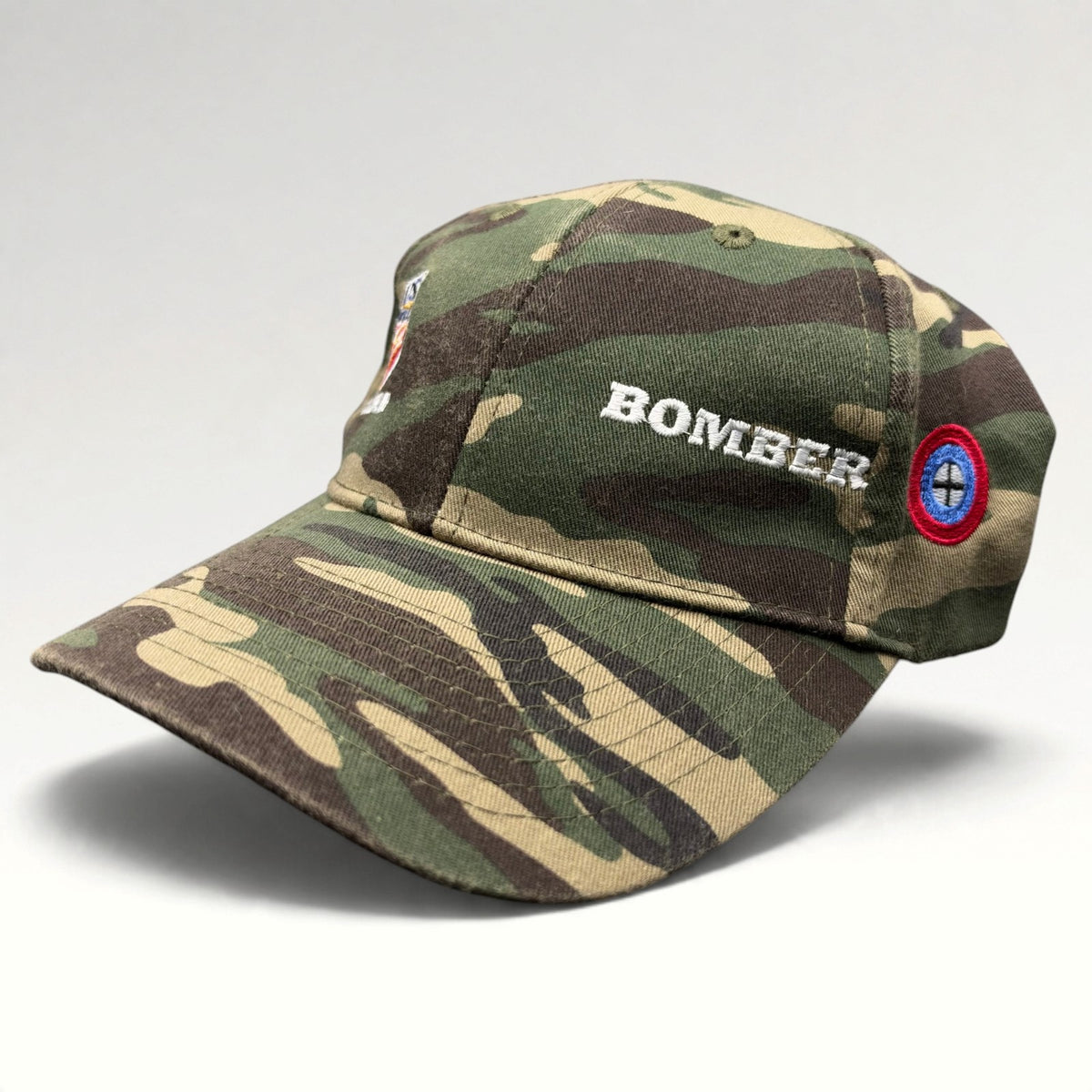 US Ski Team Bomber Vintage Camouflage Strapback Hat photo 3