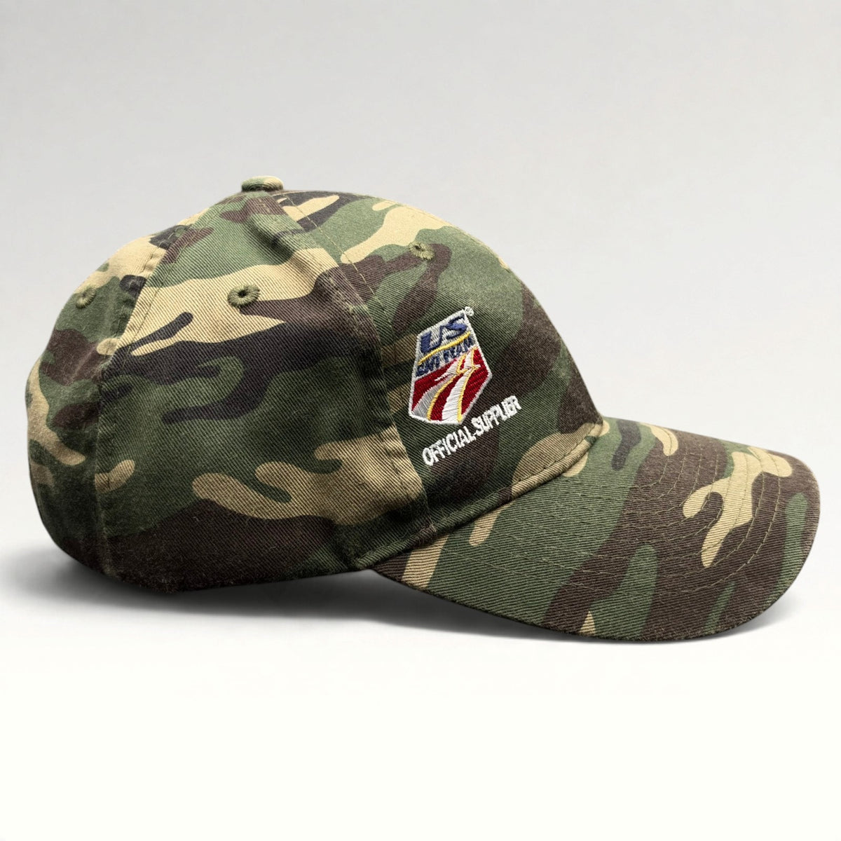 US Ski Team Bomber Vintage Camouflage Strapback Hat photo 5
