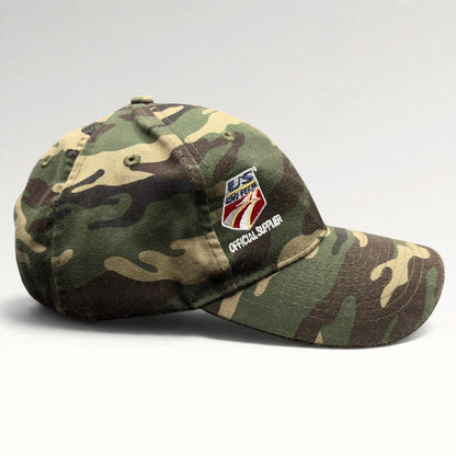 US Ski Team Bomber Vintage Camouflage Strapback Hat photo 5
