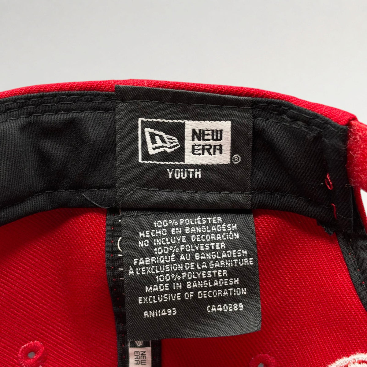 Washington Nationals New Era 9FORTY Youth Strapback Hat photo 7