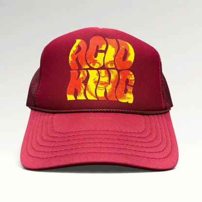 Acid King OTTO Rope Front Snapback Trucker Hat front