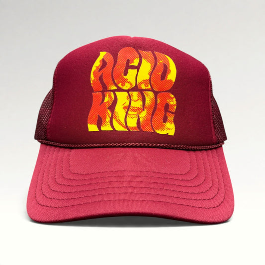 Acid King OTTO Rope Front Snapback Trucker Hat front