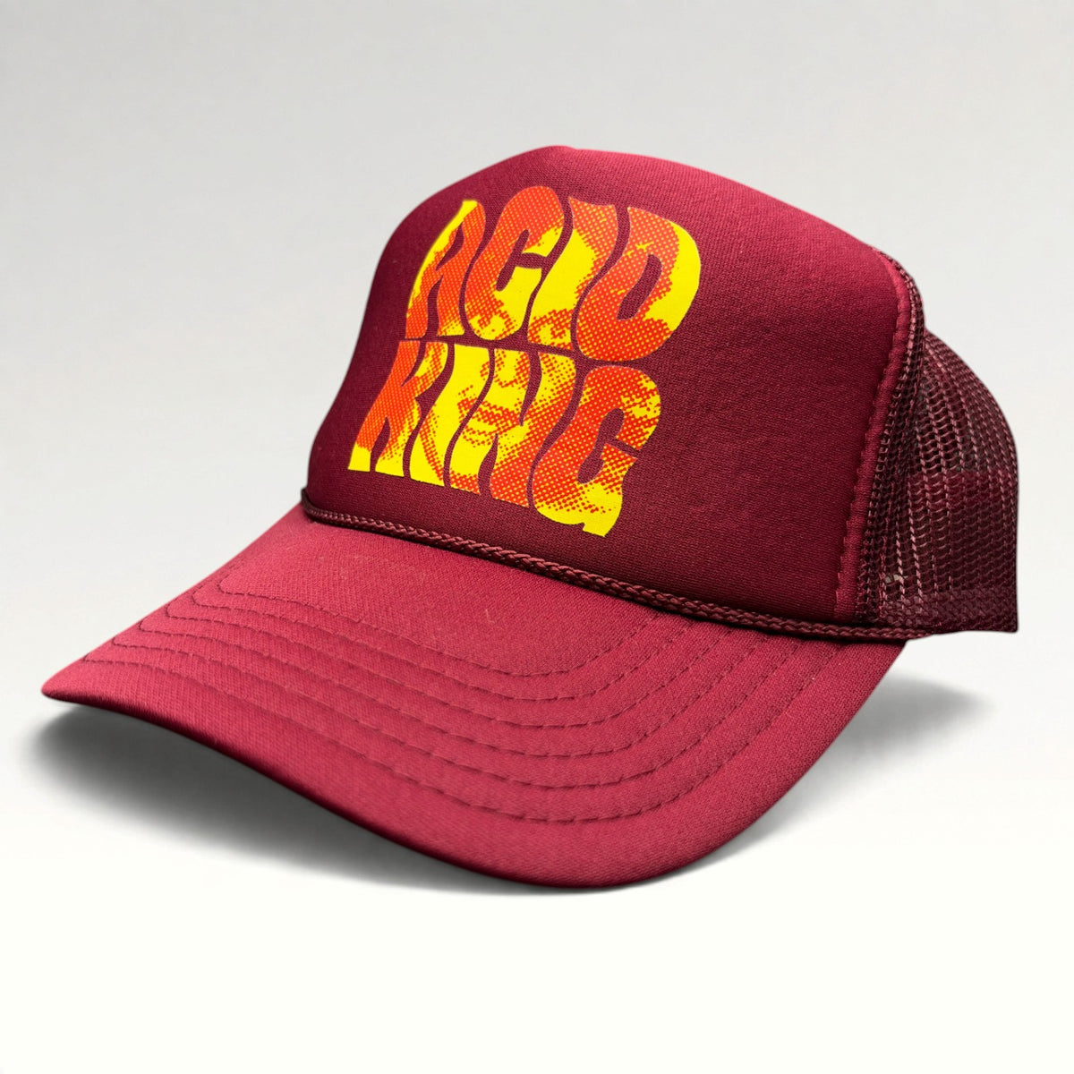 Acid King OTTO Rope Front Snapback Trucker Hat photo 3