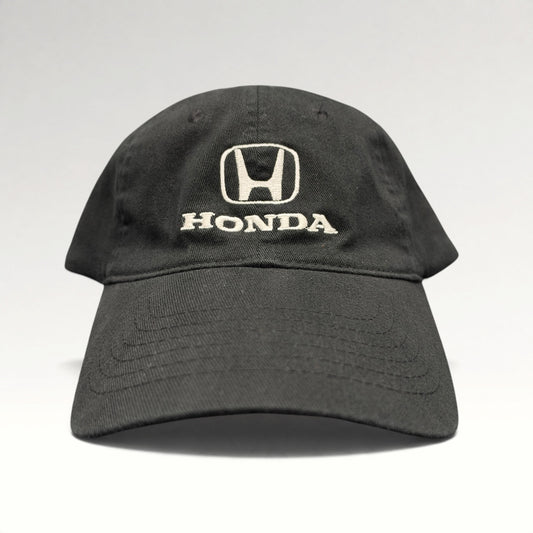 Honda Nu-Fit black fitted hat front