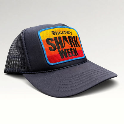 Shark Week Discovery Aviator Nation Snapback Trucker Hat photo 2