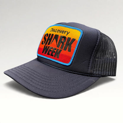 Shark Week Discovery Aviator Nation Snapback Trucker Hat photo 3