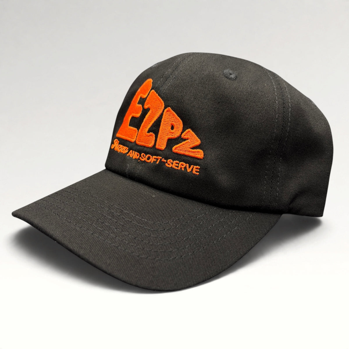 EZPZ Pizza and Soft-Serve Strapback Hat photo 3