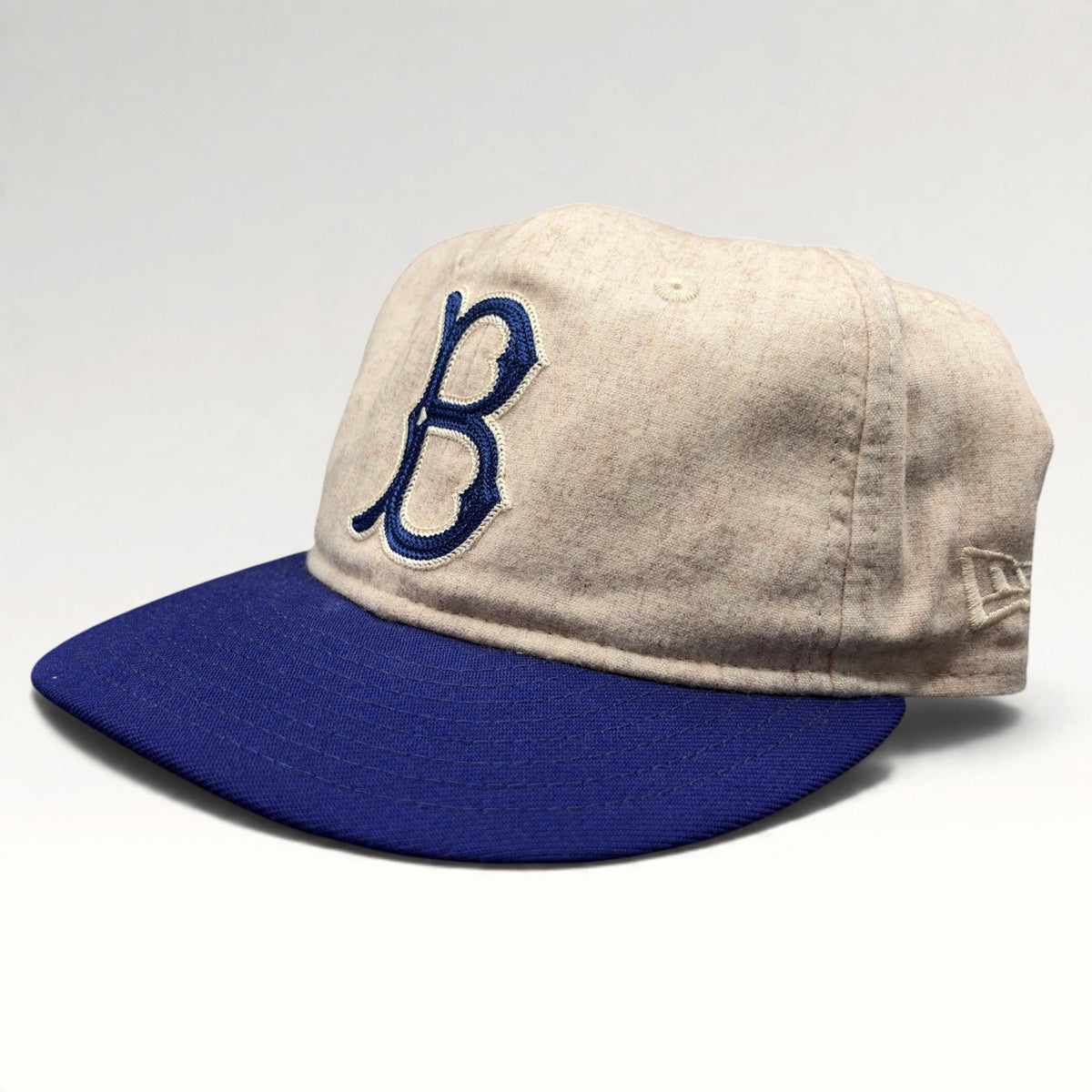 Brooklyn Dodgers Ebbets Field New Era 59FIFTY Fitted Hat Size 7 1/2 photo 3