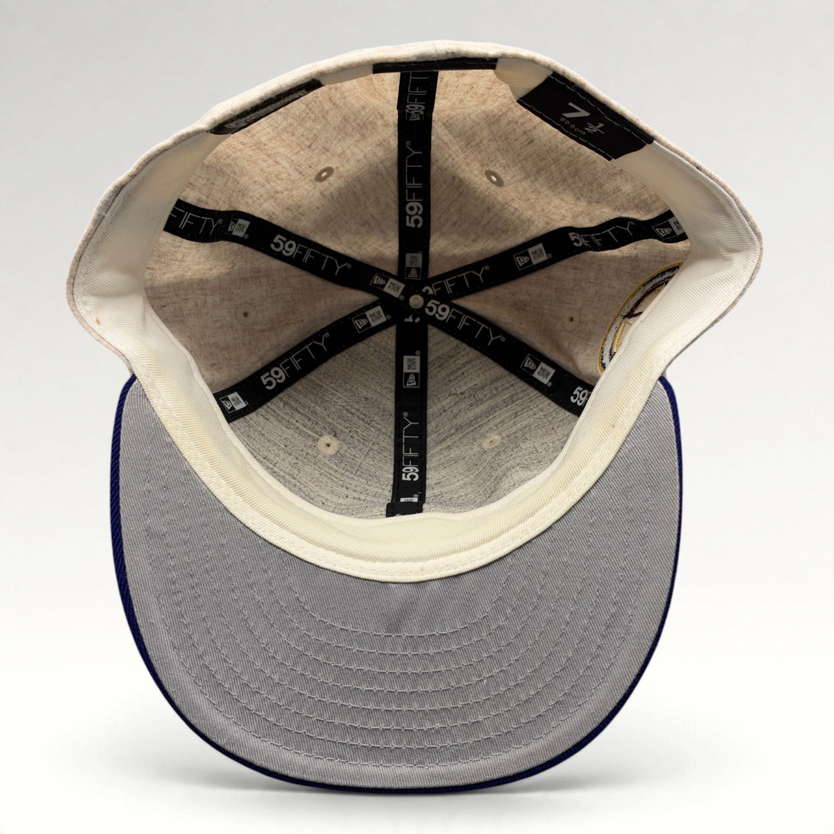 Brooklyn Dodgers Ebbets Field New Era 59FIFTY Fitted Hat Size 7 1/2 photo 6