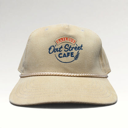 Baileys Oat Street Cafe OTTO Corduroy Rope Front Snapback Hat, photo 1