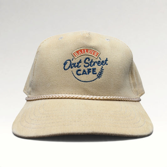 Baileys Oat Street Cafe OTTO Corduroy Rope Front Snapback Hat, photo 1