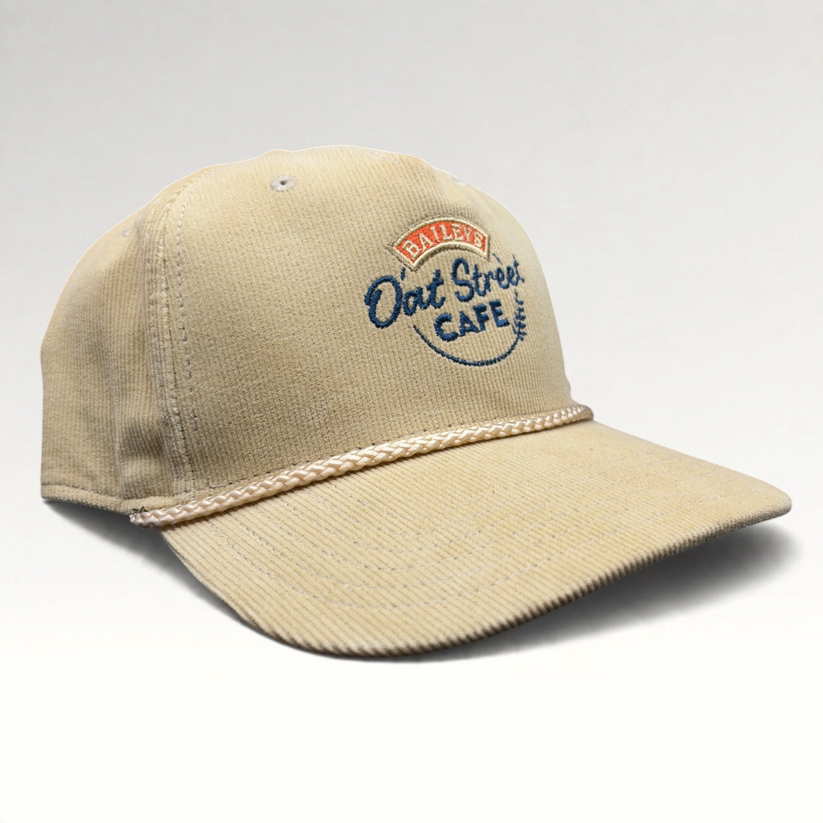 Baileys Oat Street Cafe OTTO Corduroy Rope Front Snapback Hat, photo 2