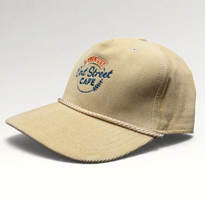 Baileys Oat Street Cafe OTTO Corduroy Rope Front Snapback Hat, photo 3