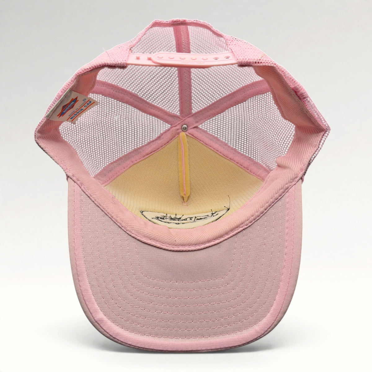 Von Dutch Vintage Pink Snapback Trucker Hat, photo 6