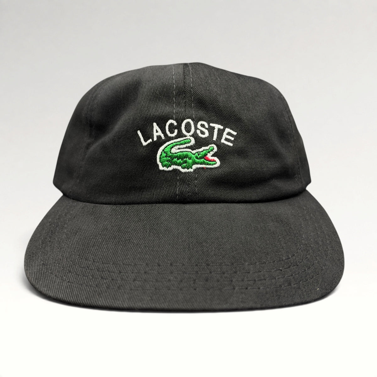 Lacoste Crocodile 1990s USA Made Strapback Hat, photo 1