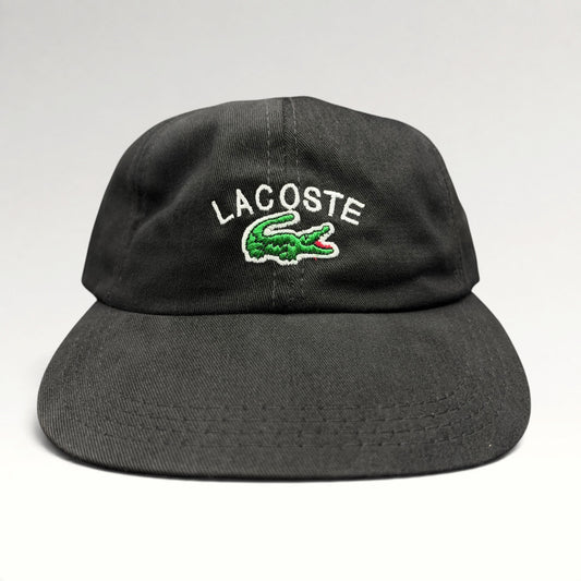 Lacoste Crocodile 1990s USA Made Strapback Hat, photo 1