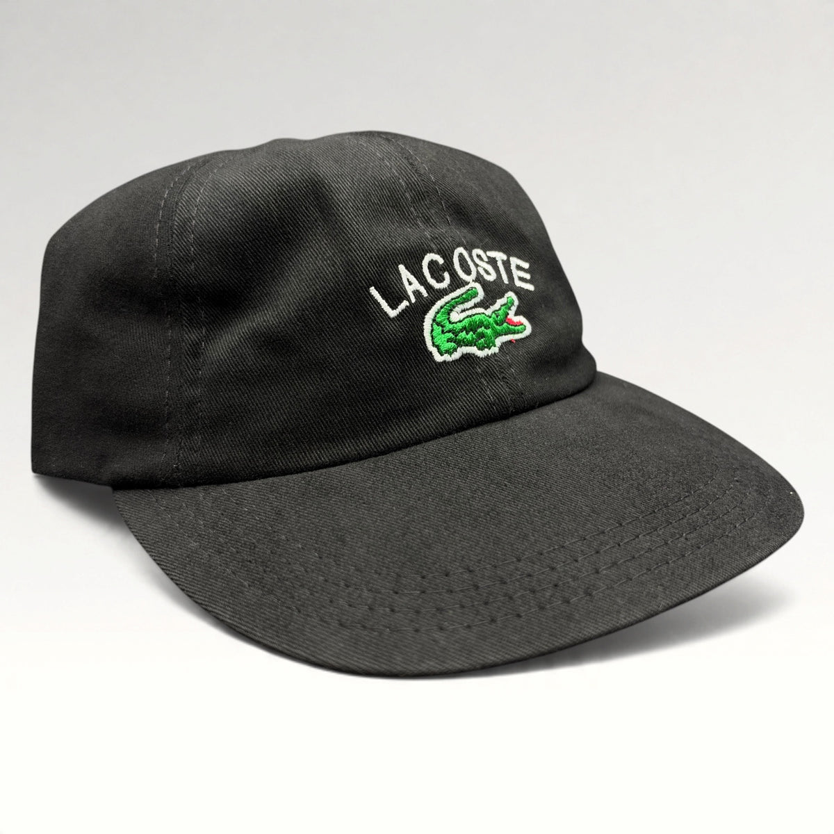 Lacoste Crocodile 1990s USA Made Strapback Hat, photo 2