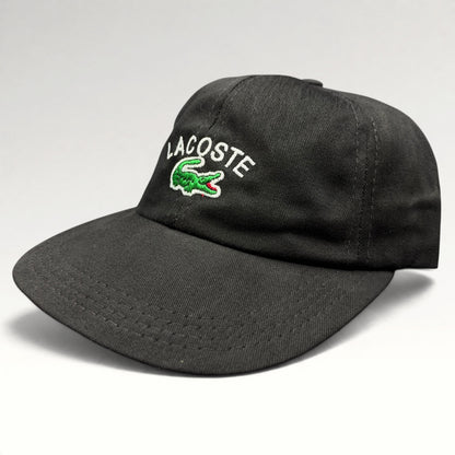 Lacoste Crocodile 1990s USA Made Strapback Hat, photo 3