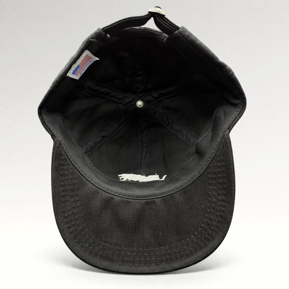 Lacoste Crocodile 1990s USA Made Strapback Hat, photo 6