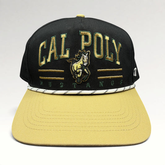 Cal Poly Mustangs '47 Rope Front Snapback Hat, photo 1
