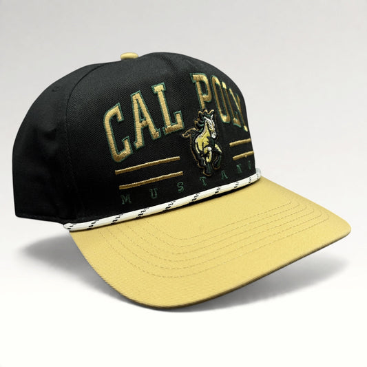 Cal Poly Mustangs '47 Rope Front Snapback Hat, photo 2