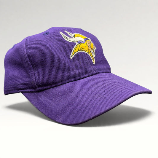 Minnesota Vikings Logo Athletic Strapback Hat — photo 2