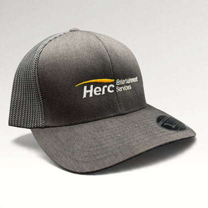 Herc Entertainment Services Flexfit 110 Snapback Trucker Hat — photo 2