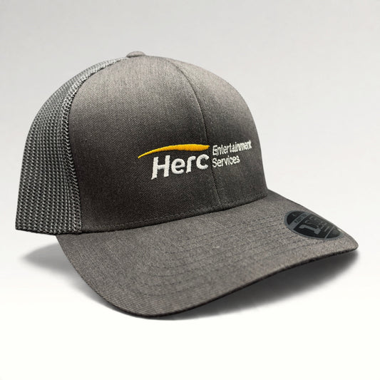 Herc Entertainment Services Flexfit 110 Snapback Trucker Hat — photo 2