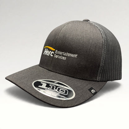 Herc Entertainment Services Flexfit 110 Snapback Trucker Hat — photo 3