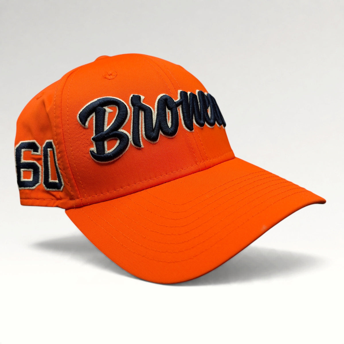 Denver Broncos New Era 39THIRTY 60th Season Fitted Hat Small/Medium — photo 2