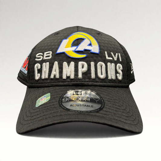 Los Angeles Rams Super Bowl LVI Champions New Era 9FORTY Snapback Hat — photo 1