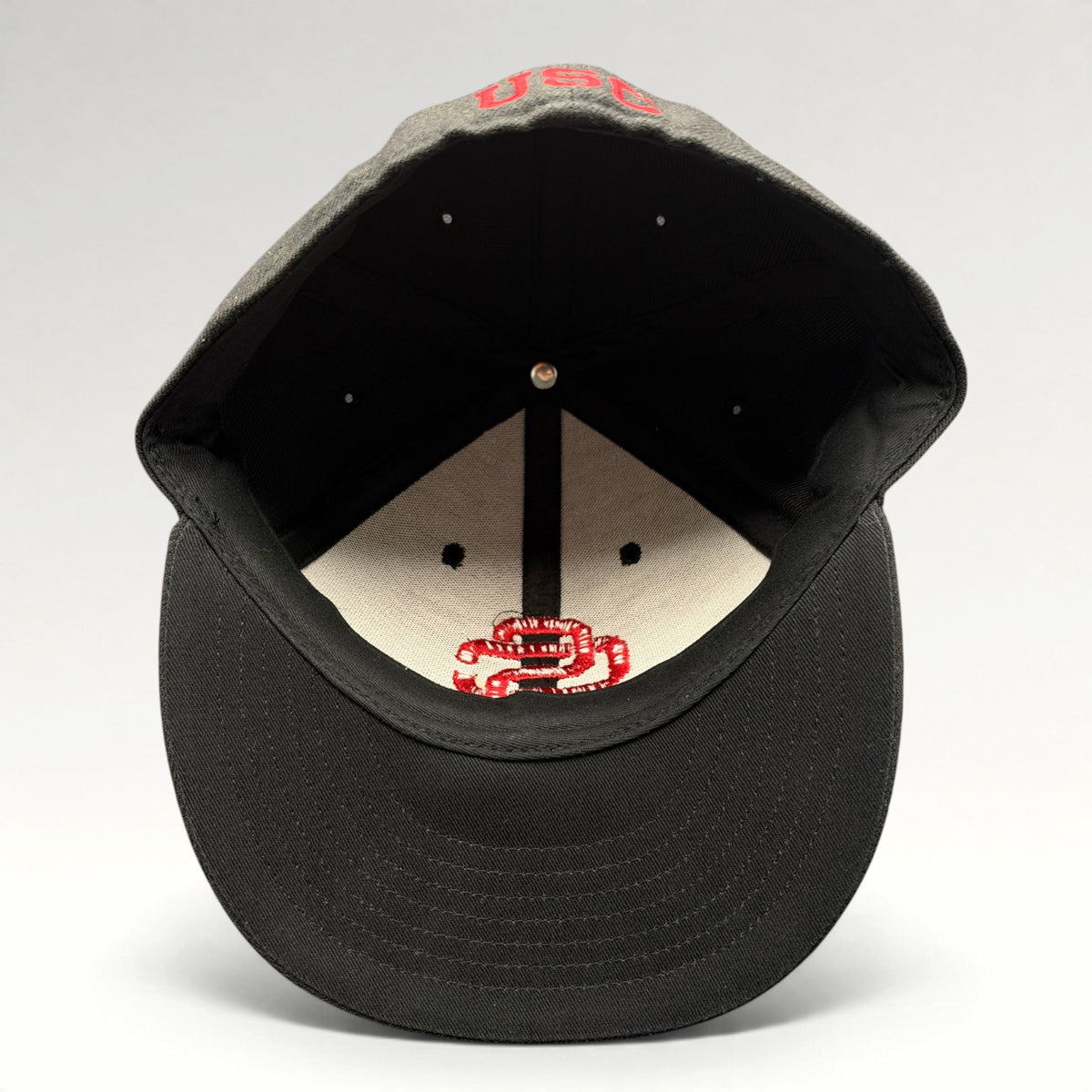 USC Trojans Team Trojan Fitted Hat Size 6 7/8 — photo 7