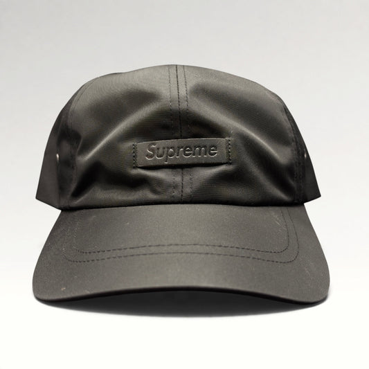 Supreme Leather Patch Camp Strapback Hat