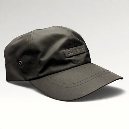 Supreme Leather Patch Camp Strapback Hat