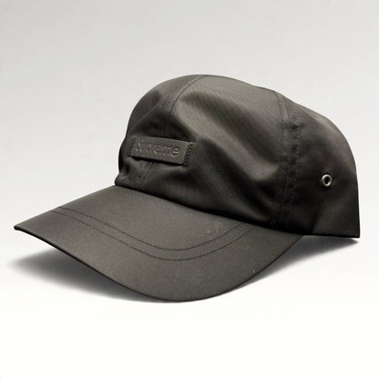 Supreme Leather Patch Camp Strapback Hat