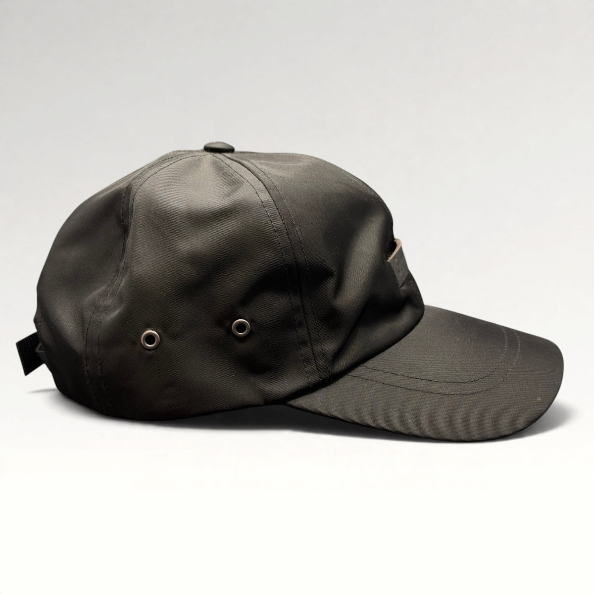 Supreme Leather Patch Camp Strapback Hat