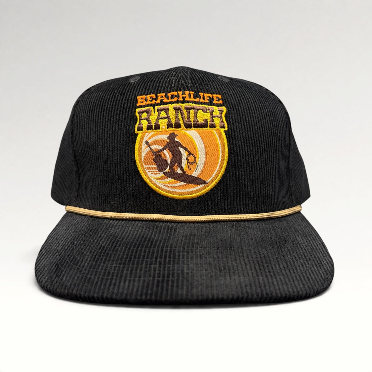 BeachLife Ranch Corduroy Rope Snapback Hat