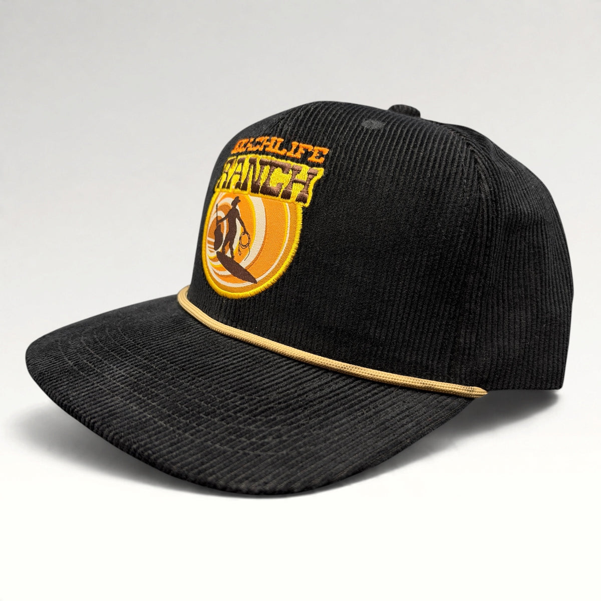 BeachLife Ranch Corduroy Rope Snapback Hat