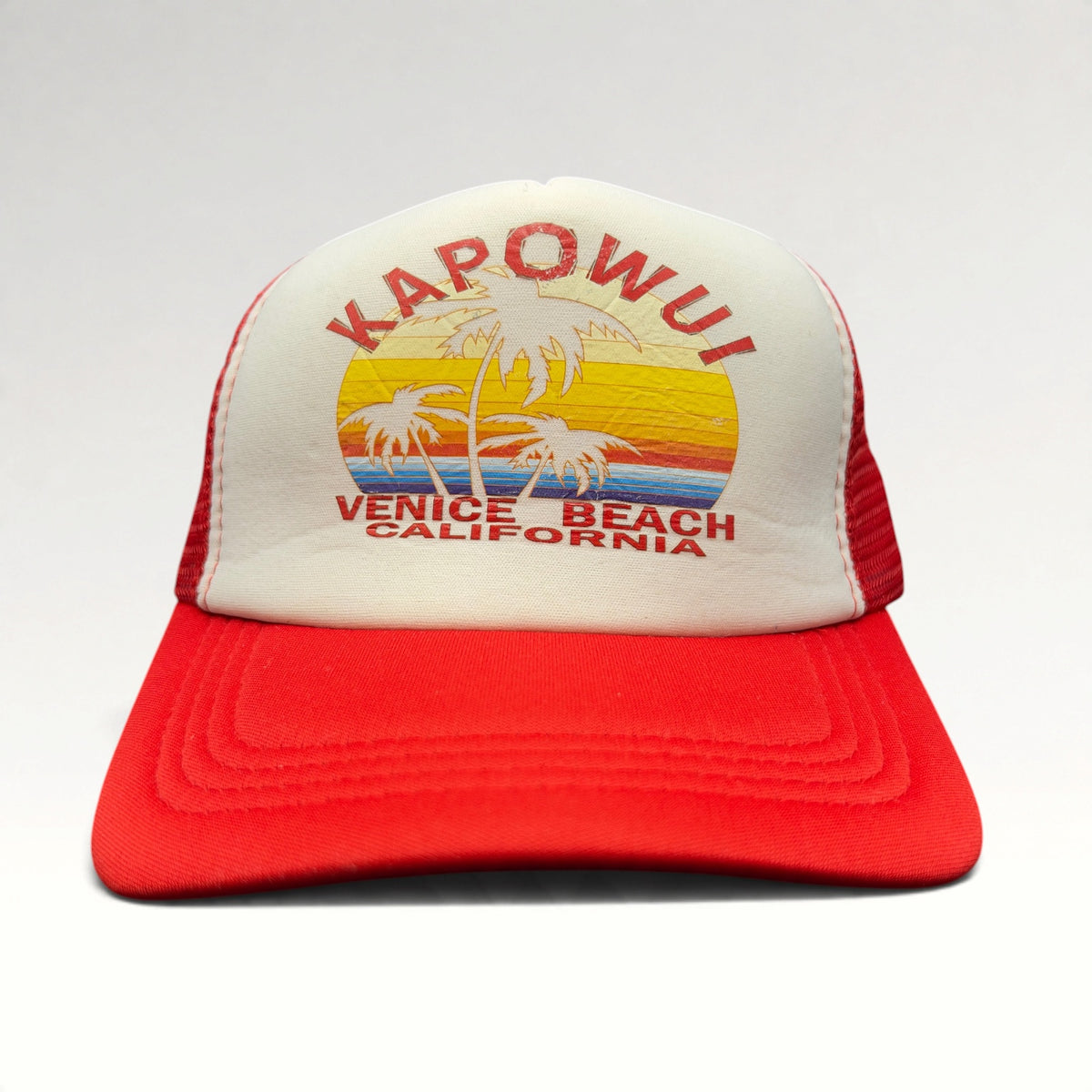 Kapowui Venice Beach California Snapback Trucker Hat