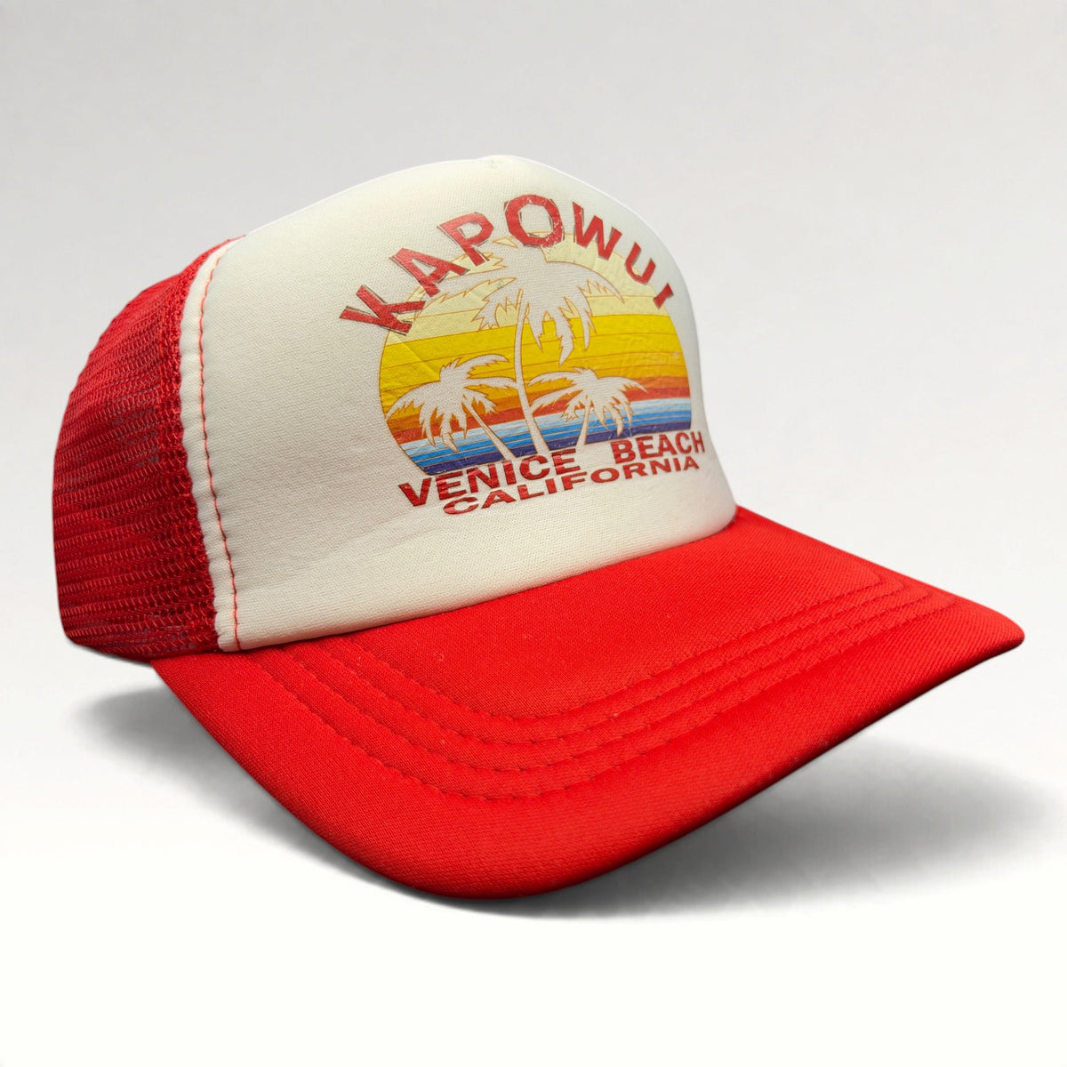 Kapowui Venice Beach California Snapback Trucker Hat