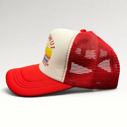 Kapowui Venice Beach California Snapback Trucker Hat