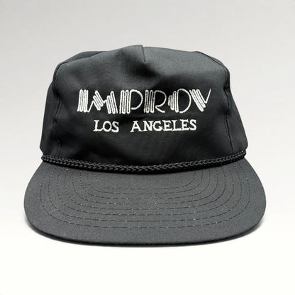 Improv Los Angeles Nissin Vintage 1990s Zipperback Rope Hat, photo 1